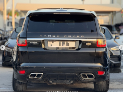 2015 Land Rover Range Rover Sport Converted to 2022 SVR 3.0L V6 Supercharged Petrol Black SUV