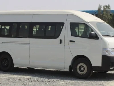 2024 Toyota Hiace High Roof Old Ship 2.5 Litres 4 Cylinders Diesel Engine White Grey Van