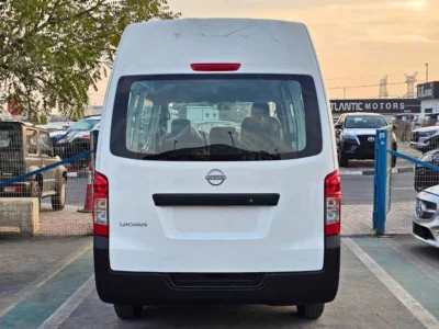 2025 Nissan Urvan High Roof Panel Van 2.5L 4-cylinder Petrol Engine White Black Van Manual