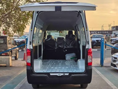 2025 Nissan Urvan High Roof Panel Van 2.5L 4-cylinder Petrol Engine White Black Van Manual