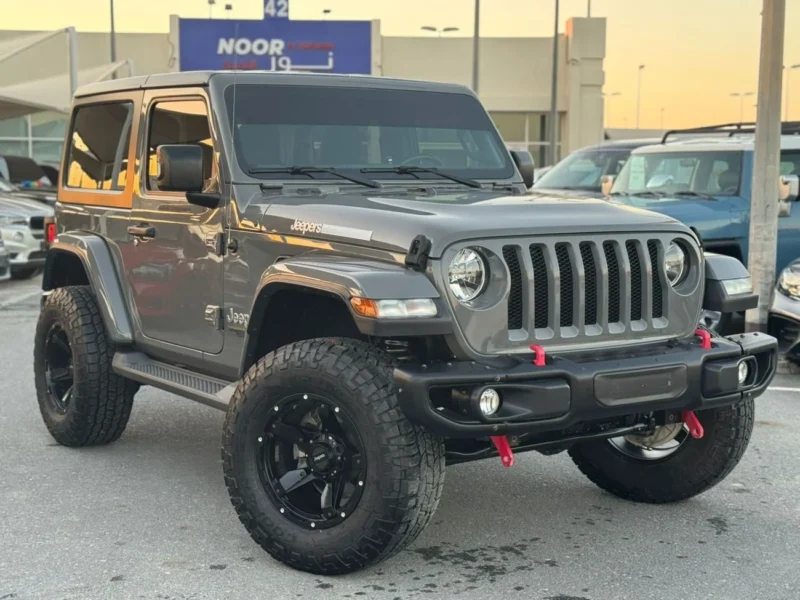 2019 Jeep Wrangler 3.6-liter V6 Pentastar Petrol Engine Grey SUV Automatic GCC Specs