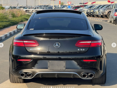 2020 Mercedes-Benz E53 AMG Coupe 3.0-liter turbocharged inline-six Engine Black Coupe