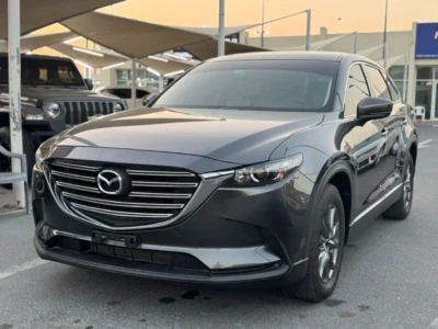 2021 Mazda CX-9 Signature 2.5 Liters In-line Four Cylinder Petrol Engine Grey Beige SUV GCC