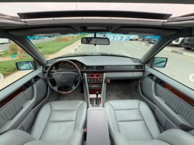 1995 Mercedes-Benz E320 3.2 liters 6 cylinders Petrol Engine Black Grey Sedan Clean Title