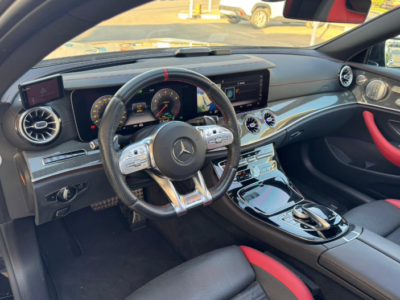 2020 Mercedes-Benz E53 AMG Coupe 3.0-liter turbocharged inline-six Engine Black Coupe