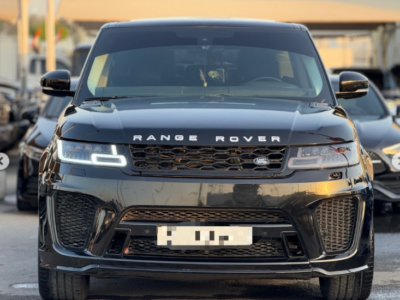 2015 Land Rover Range Rover Sport Converted to 2022 SVR 3.0L V6 Supercharged Petrol Black SUV