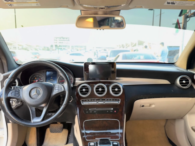 2018 Mercedes-Benz GLC 300 2.0L inline-4 turbo Petrol Engine White Beige SUV American Specs