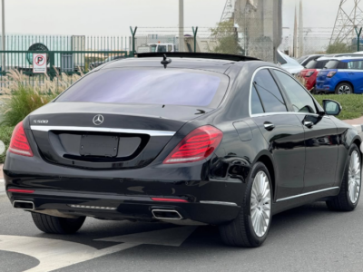 2015 Mercedes-Benz S400 Hybrid 3.5-liter V6 Petrol Engine Black Luxury Sedan Excellent Condition