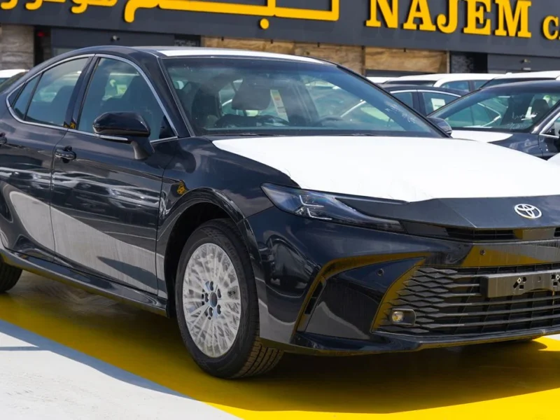 2026 Toyota Camry LE 2.5-liter 4-cylinder Petrol Engine Black Sedan GCC Specs