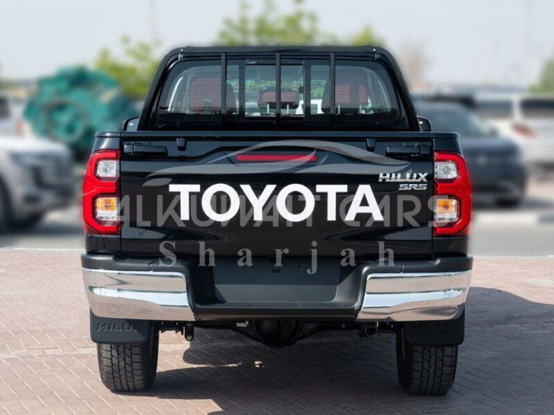 2023 Toyota Hilux Double Cab 2.7 Liters 4 Cylinders Petrol Engine Black Red Pickup Truck Manual