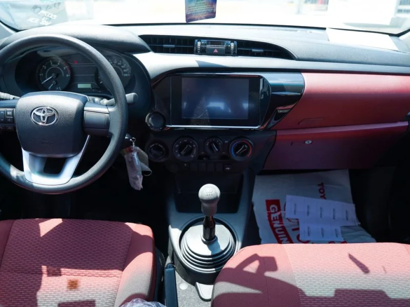 2026 Toyota Hilux 2.4 Litres D-4D Turbo Diesel White Burgundy Pickup Truck Manual