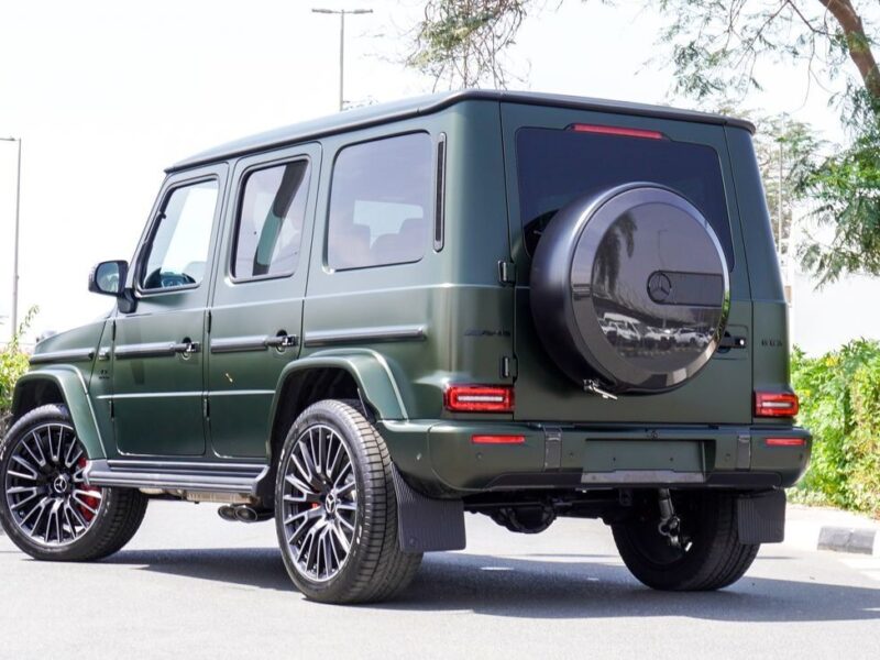 2025 Mercedes-Benz G 63 AMG 4.0-liter V8 twin-turbo Petrol Engine Green Red SUV