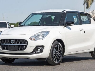 2024 Suzuki Swift GLX 1.2 Litres 4 Cylinders Petrol Engine White Black Hatchback Automatic