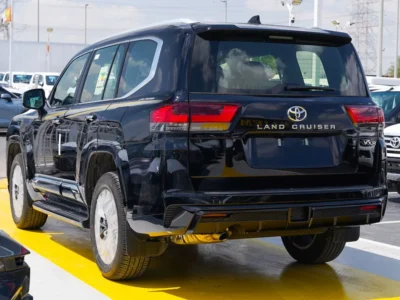 2026 Toyota Land Cruiser VXR 3.5 Litres V6 Twin-Turbocharged Petrol Engine Black SUV
