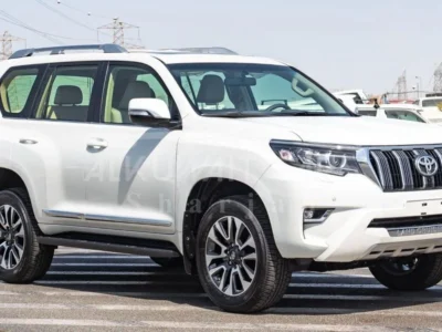 2023 Toyota Land Cruiser Prado VX 4.0 Litres 6 Cylinders Petrol Engine White Beige SUV