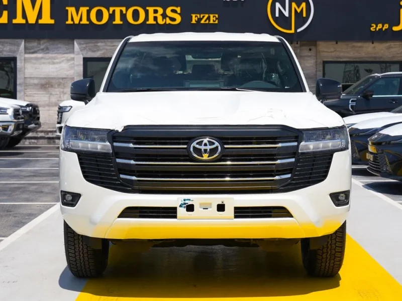 2026 Toyota Land Cruiser 3.5 Litres twin-turbo V6 Petrol Engine White Black SUV GCC