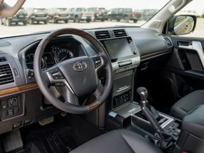 2023 Toyota Land Cruiser Prado VX 4.0 Litres 6 Cylinders Petrol Engine Grey Black SUV