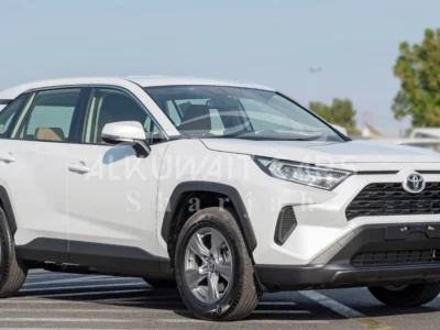 2023 Toyota RAV 4 2.5 Liters 4 Cylinders Hybrid Engine White Beige SUV Automatic GCC