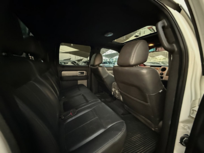2011 Ford F-150 SVT Raptor 6.2 Liters V8 Petrol Engine White Black Pickup Truck Automatic