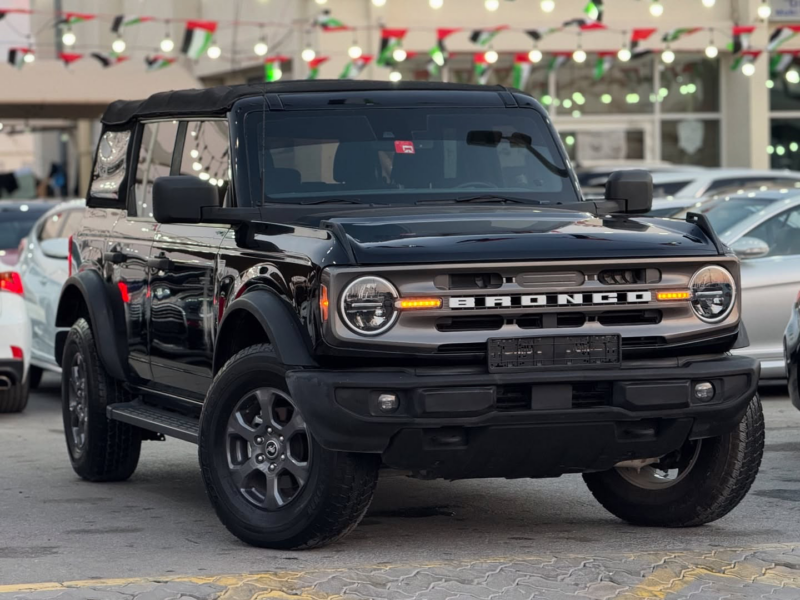 2022 Ford Bronco 2.3 Litres EcoBoost 4-cylinder Petrol Engine Black Grey SUV