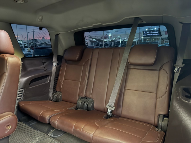 2015 Chevrolet Tahoe LTZ 5.3 Liters 8 Cylinders Petrol Engine Black Brown SUV