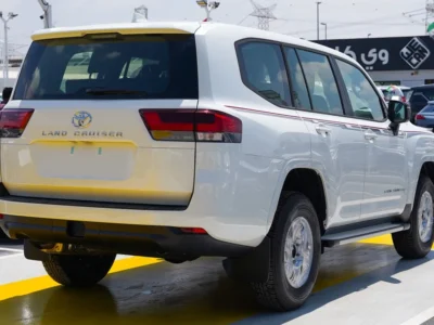 2026 Toyota Land Cruiser 3.5 Litres twin-turbo V6 Petrol Engine White Black SUV GCC
