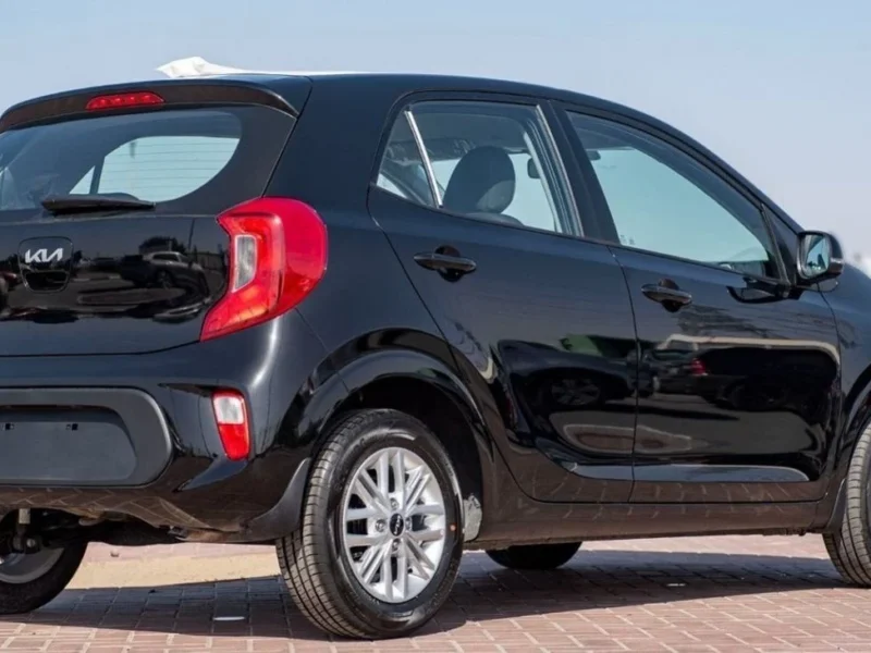 2023 Kia Picanto 1.2 Litres 4-cylinder Petrol Engine Black Hatchback Automatic