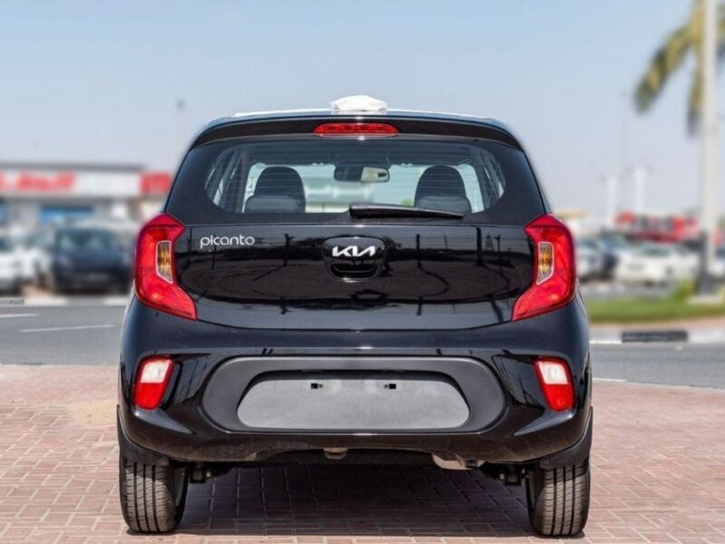 2023 Kia Picanto 1.2 Litres 4-cylinder Petrol Engine Black Hatchback Automatic