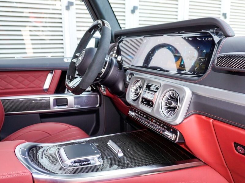 2025 Mercedes-Benz G 63 AMG 4.0-liter V8 twin-turbo Petrol Engine Green Red SUV