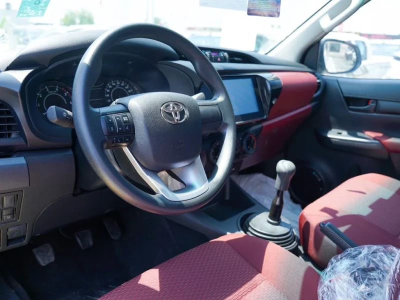2026 Toyota Hilux 2.4 Litres D-4D Turbo Diesel White Burgundy Pickup Truck Manual