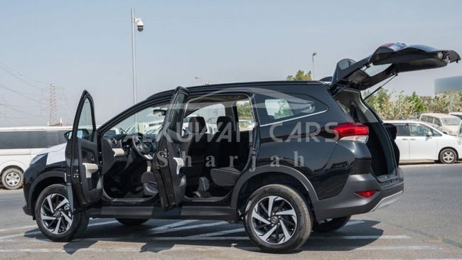 2023 Toyota Rush 1.5-liter, 4-Cylinder, 16-valve DOHC with Dual VVT-i Black SUV