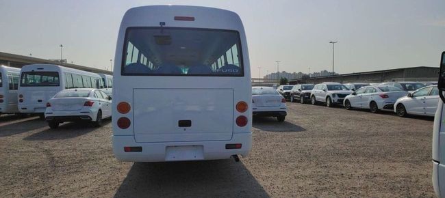 2024 Mitsubishi Rosa 4.2 Litre 4 Cylinders Diesel Engine White Blue Bus