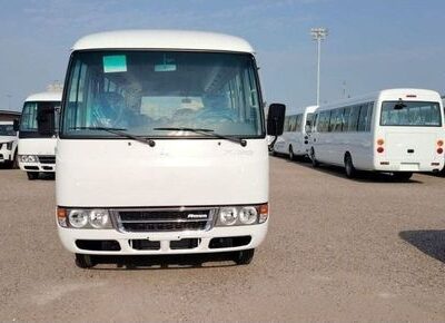2024 Mitsubishi Rosa 4.2 Litre 4 Cylinders Diesel Engine White Blue Bus
