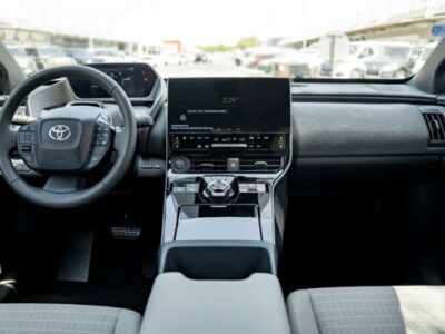 2023 Toyota bZ4X Electric Vehicle X-MODE 4WD PRO White Beige SUV 4WD