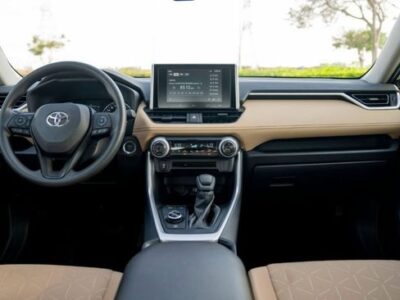 2024 Toyota RAV4 2.5 Litres 4 Cylinder Hybrid Engine Black Beige SUV Automatic