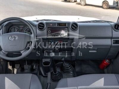 2024 Toyota Land Cruiser 70 Hard Top 3-Door 4.2-liter Diesel Engine White Grey SUV