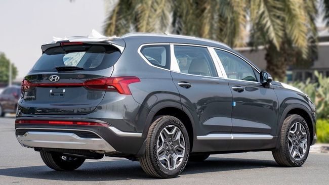 2023 Hyundai Santa Fe 2.5L MPI 4 Cylinder Petrol Engine Grey Tan SUV