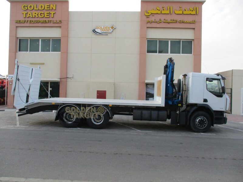 Renault KERAX 380 6x4 BONFIGLIOLI P15000M3 Crane 6 Cylinders Emgine White 2011