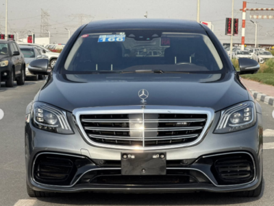 2018 Mercedes-Benz S 63 AMG 4.0 Litres V8 biturbo Petrol Engine Grey Sedan Automatic