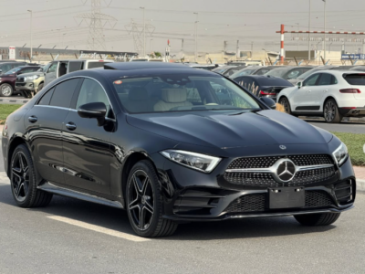2021 Mercedes-Benz CLS 450 4MATIC 3.0 Liters Inline-6 Turbo Petrol Engine Black Beige Sedan