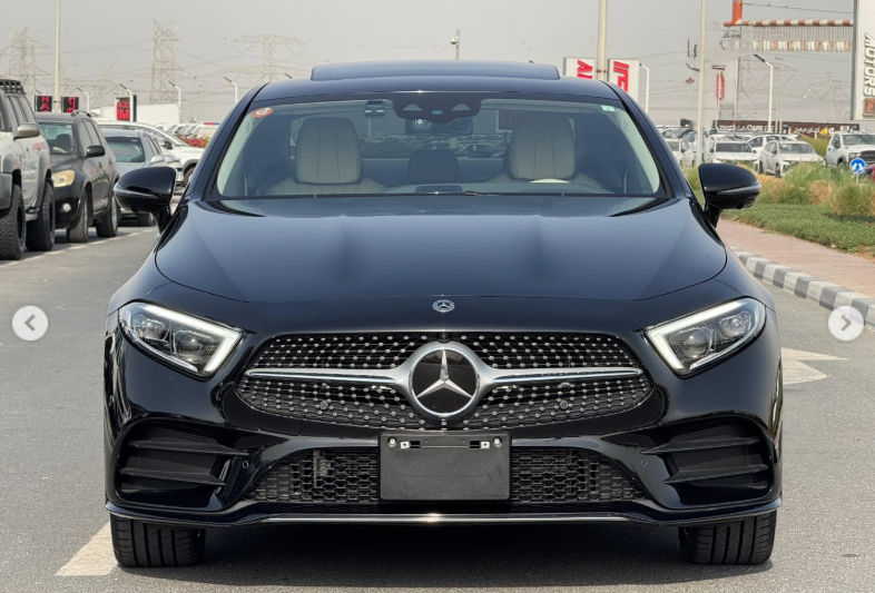 2021 Mercedes-Benz CLS 450 4MATIC 3.0 Liters Inline-6 Turbo Petrol Engine Black Beige Sedan