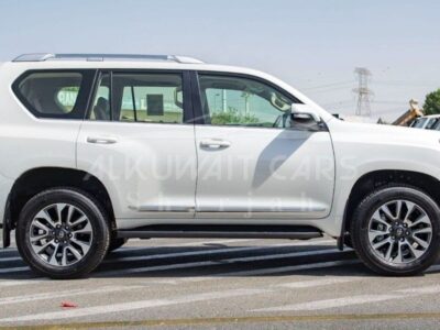 2023 Toyota Prado VX 4.0 Liters 6 Cylinders Petrol Engine White Beige SUV Automatic