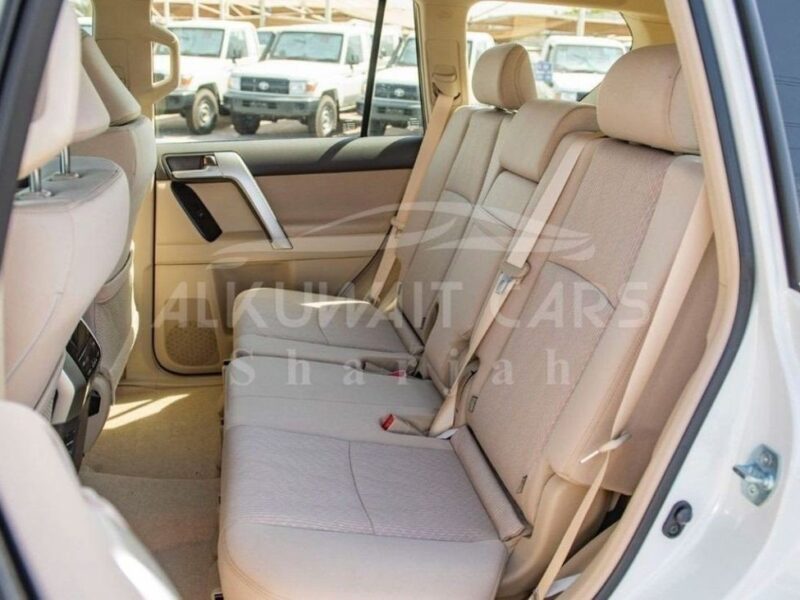2023 Toyota Prado VX 4.0 Liters 6 Cylinders Petrol Engine White Beige SUV Automatic