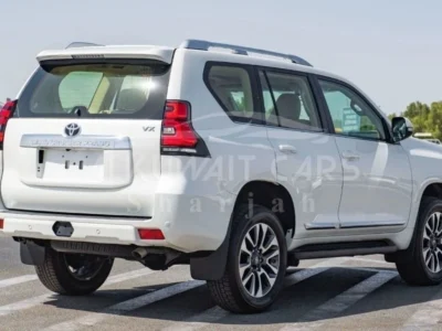 2023 Toyota Prado VX 4.0 Liters 6 Cylinders Petrol Engine White Beige SUV Automatic