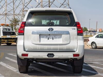 2023 Toyota Prado VX 4.0 Liters 6 Cylinders Petrol Engine White Beige SUV Automatic