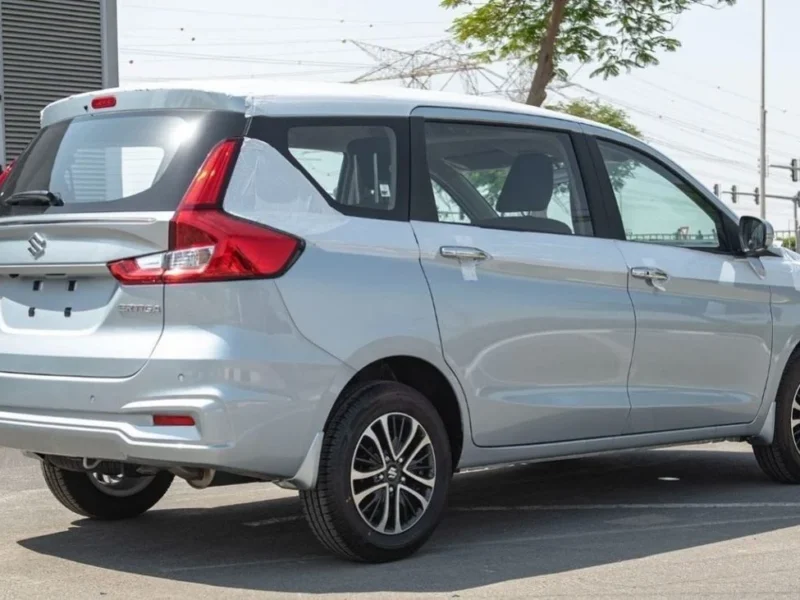2023 Suzuki Ertiga GLX 1.5 Liters 4 Cylinders Petrol Engine Silver Black SUV Automatic
