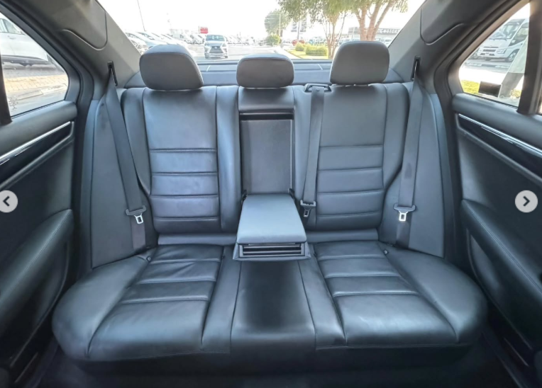 2014 Mercedes-Benz C63 AMG Edition 507 6.2 Liters Naturally Aspirated V8 Engine Silver Black Sedan