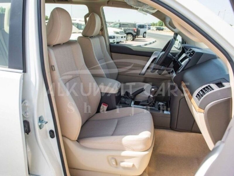 2023 Toyota Prado VX 4.0 Liters 6 Cylinders Petrol Engine White Beige SUV Automatic