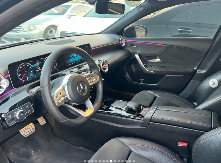 2018 Mercedes-Benz A250 2.0 Litres Turbocharged I4 Petrol Engine Black Hatchback FWD GCC
