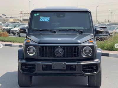 2022 Mercedes-Benz G63 AMG 4.0L V8 Twin-Turbocharged Petrol Engine Black Grey SUV